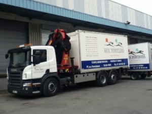 camion de déménagement piano et objet lourd